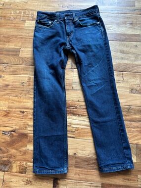 Levi's Dark Blue Men's Straight Jeans